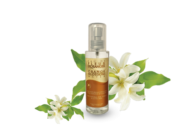 Azoor Orange Blossoms Neroli Floral Water - Hydrolat de Fleurs d'Orangers by Atlas Cosmetics
