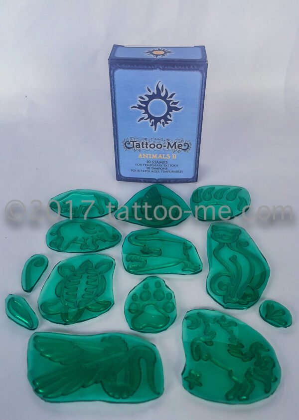 tattoo-me stamps - inside view - 10 Animals 2 1
