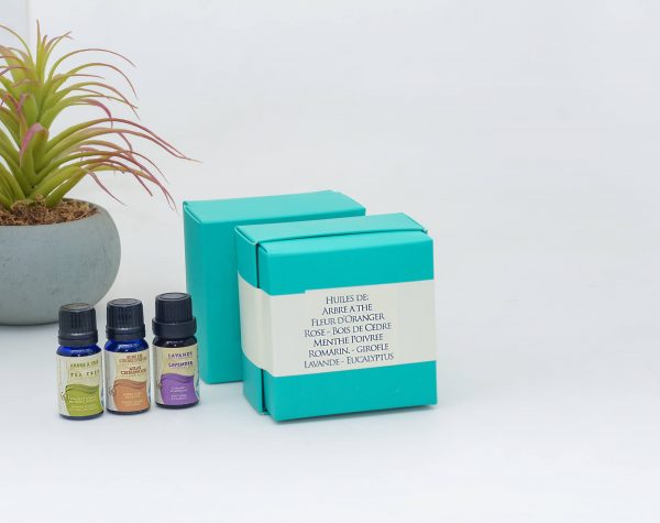 Pack 9 Essential Oils for Aromatherapy Azoor