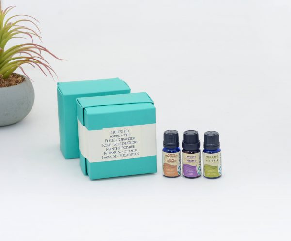 Pack 9 Essential Oils for Aromatherapy Azoor